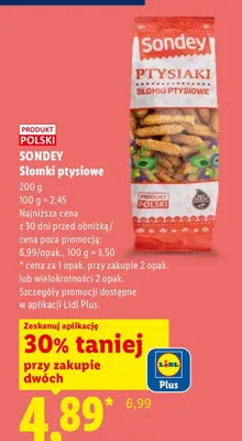Słomki ptysiowe promocja w Lidl
