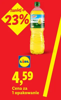Olej rzepakowy Vita D'or Wyśmienity promocja w Lidl