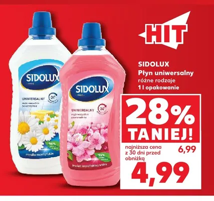 Płyn uniwersalny mydło marsylskie Sidolux promocja w Kaufland
