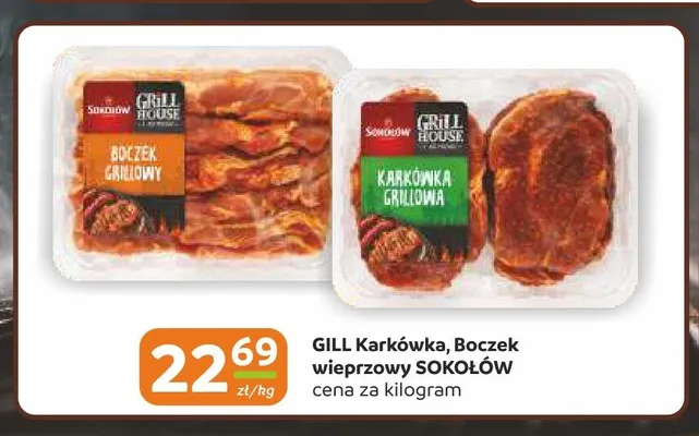 Boczek grillowy Sokołów promocja w Gama