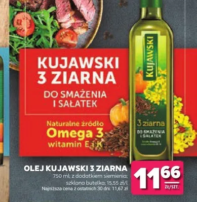Olej Kujawski 3 Ziarna promocja w Stokrotka