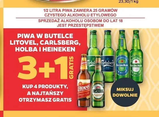 Piwo Carlsberg promocja w Netto