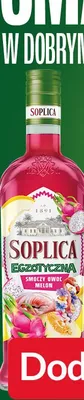 Wódka smakowa Soplica Egzotyczna Smoczy Owoc Melon promocja w Makro