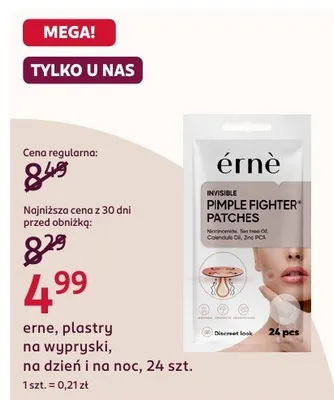 Plastry na wypryski, na dzień i na noc promocja w Rossmann