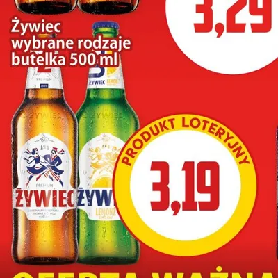Piwo Żywiec Premium promocja w Kupiec