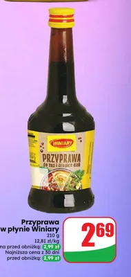 Przyprawa w płynie Winiary promocja w Dino