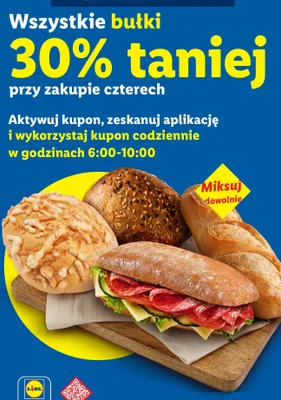Bułka serowa promocja w Lidl