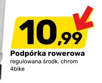 Podpórka rowerowa promocja w Bricomarche