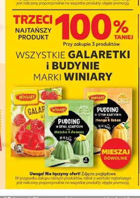 Galaretka truskawkowa Winiary promocja w Kaufland