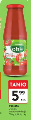 Passata klasyczna O La La! promocja w Intermarche
