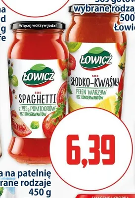 Sos Słodko-Kwaśny Łowicz promocja w Kupiec