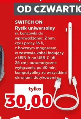 Rysik uniwersalny Switch On promocja w Kaufland