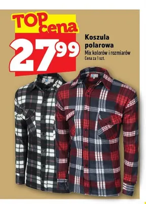 Koszula polarowa promocja w TOPAZ