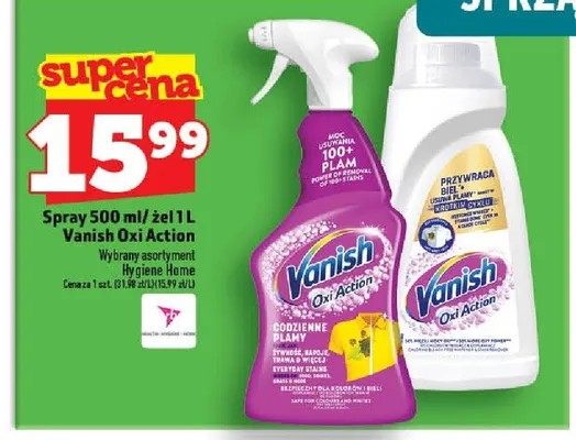 Żel Vanish Oxi Action promocja w TOPAZ