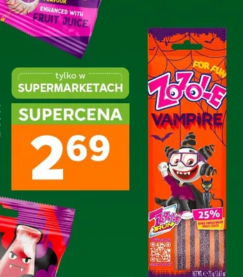 Żelki Zozole Vampire promocja w Stokrotka