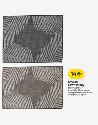 Dywan zewnętrzny promocja w Castorama