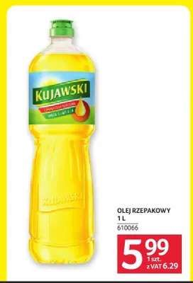 Olej rzepakowy Kujawski promocja w Selgros