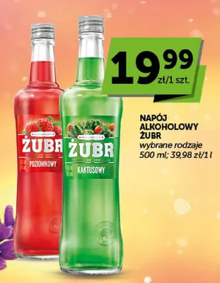 Napój alkoholowy Żubr kaktusowy promocja w ABC