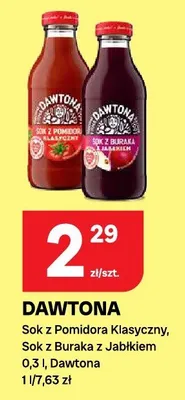 Sok z Pomidora Klasyczny, Sok z Buraka z Jabłkiem promocja w Chorten