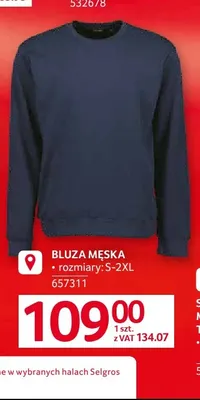 Bluza męska promocja w Selgros