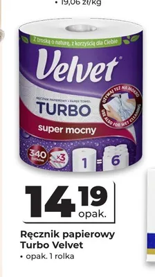 Ręcznik papierowy Turbo Velvet promocja w Odido