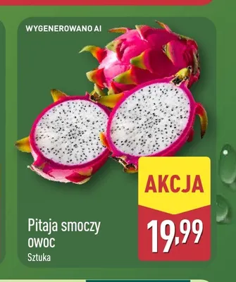 Pitaja smoczy owoc promocja w Aldi