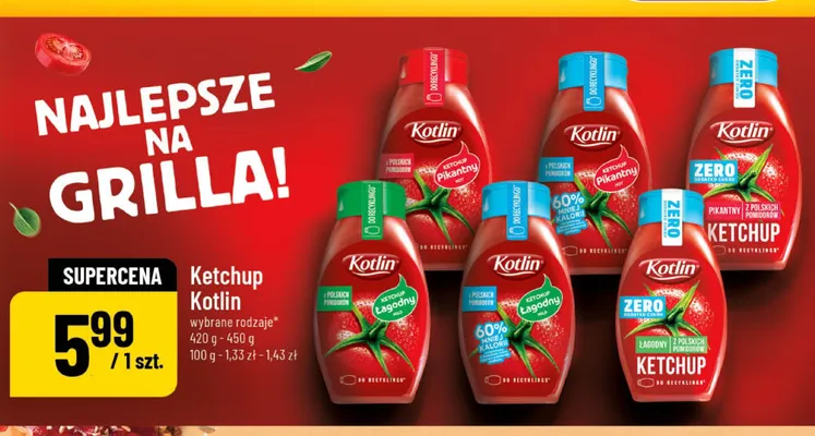 Ketchup pikantny Kotlin promocja w POLOmarket
