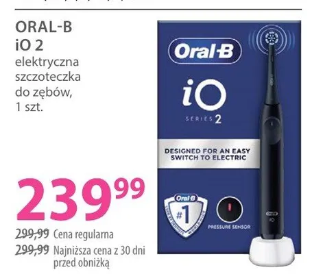 Szczoteczka elektryczna do zębów iO 2 promocja w Hebe