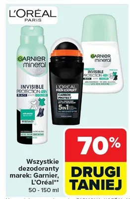 Dezodoranty promocja w Carrefour