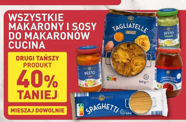 Sos pesto zielone Cucina promocja w Aldi