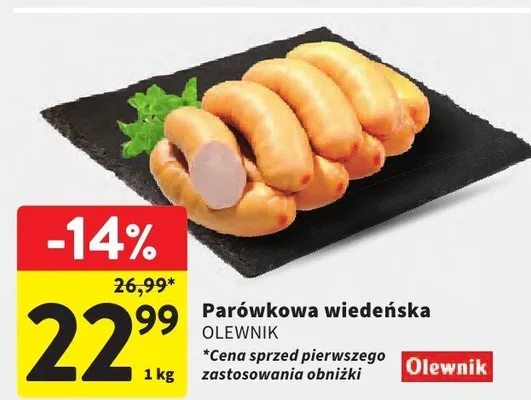 Parówkowa wiedeńska promocja w Intermarche