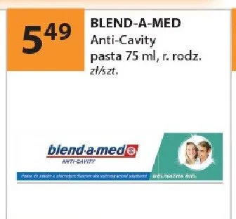Pasta do zębów Blend-a-med Anti-Cavity 75ml promocja w Drogerie Laboo