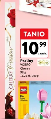 Zestaw LEGO Botanicals Kwiaty lotosu 40647, Botanicals Róże 40460, Botanicals Storczyki 11508 promocja w Intermarche