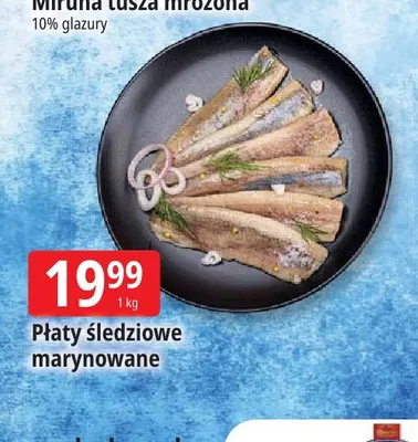Płaty śledziowe marynowane promocja w Leclerc