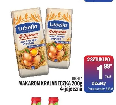 Makaron krajaneczka Lubella 4-jajeczna promocja w Tomi Markt