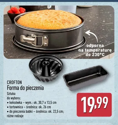 Tortownica Crofton promocja w Aldi