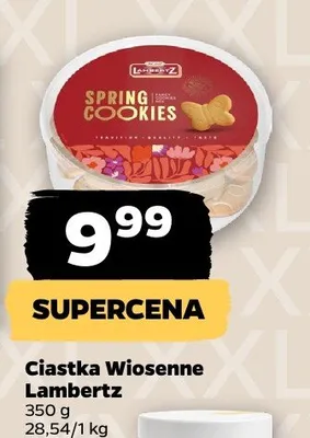 Ciastka wiosenne promocja w Netto