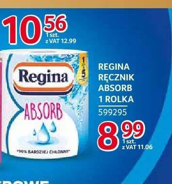 Ręcznik papierowy Absorb Regina promocja w Selgros