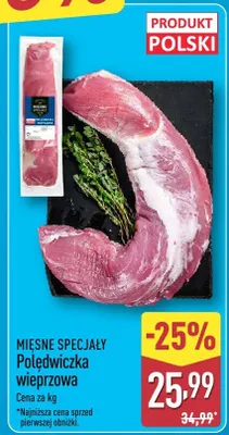 Polędwiczka wieprzowa promocja w Aldi