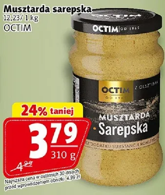Musztarda sarepska promocja w Prim Market