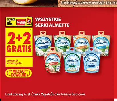 Serki Almette promocja w Biedronka
