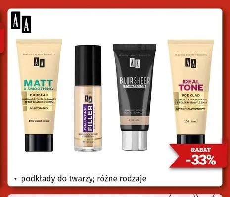 Podkład do twarzy AA promocja w Drogeria Kosmyk