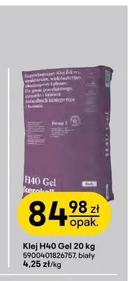 Klej H40 Gel biały Kerakoll promocja w Castorama