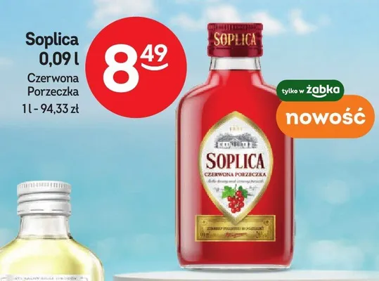 Likier Soplica Czerwona Porzeczka promocja w Żabka