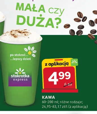 Kawa Stokrotka Express promocja w Stokrotka
