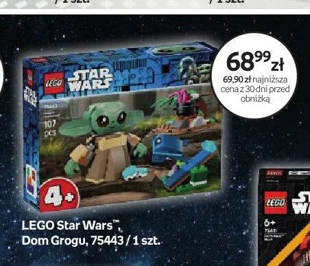 Klocki LEGO Star Wars Dom Grogu 75443 promocja w Dzień Dziecka