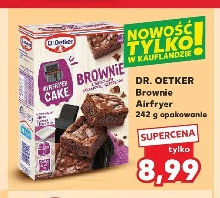 Ciasto Brownie Airfryer Cake Dr. Oetker promocja w Kaufland