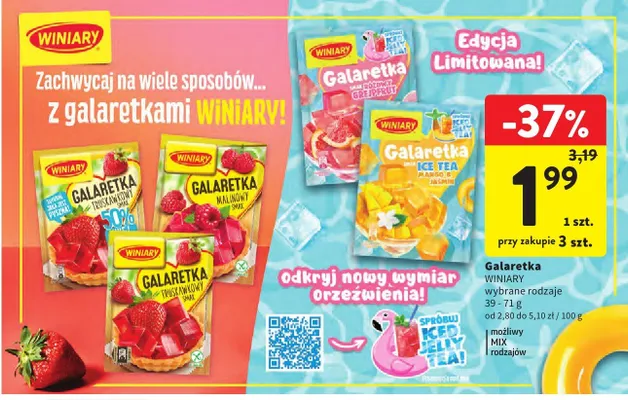 Galaretka Winiary promocja w Intermarche