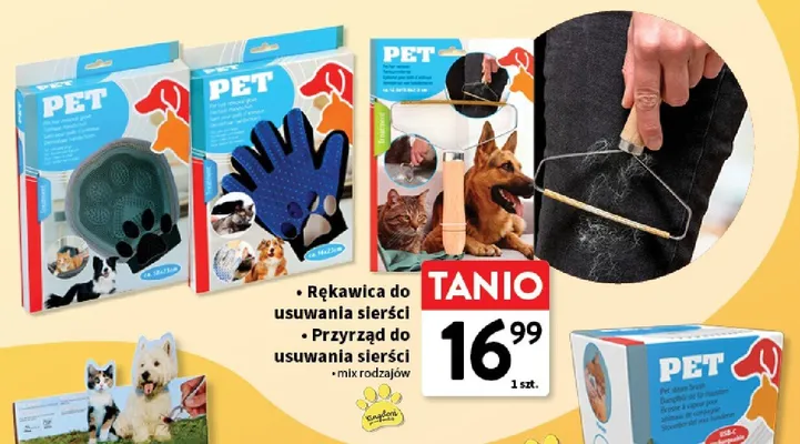 Przyrząd do usuwania sierści Kingdom promocja w Intermarche