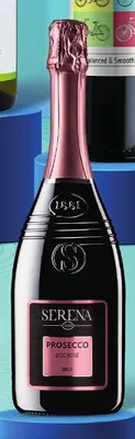 Wino musujące Serena 1881 Prosecco Rosé Brut promocja w Żabka